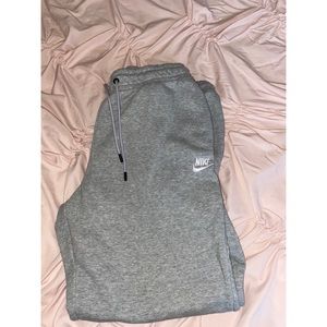 Grey nike joggers
